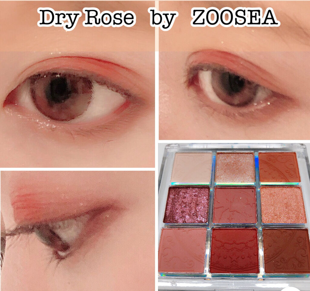 クォーツ 9色アイシャドウパレット(ドリームランドアイシャドウ)/ZEESEA/アイシャドウパレットを使ったクチコミ（1枚目）