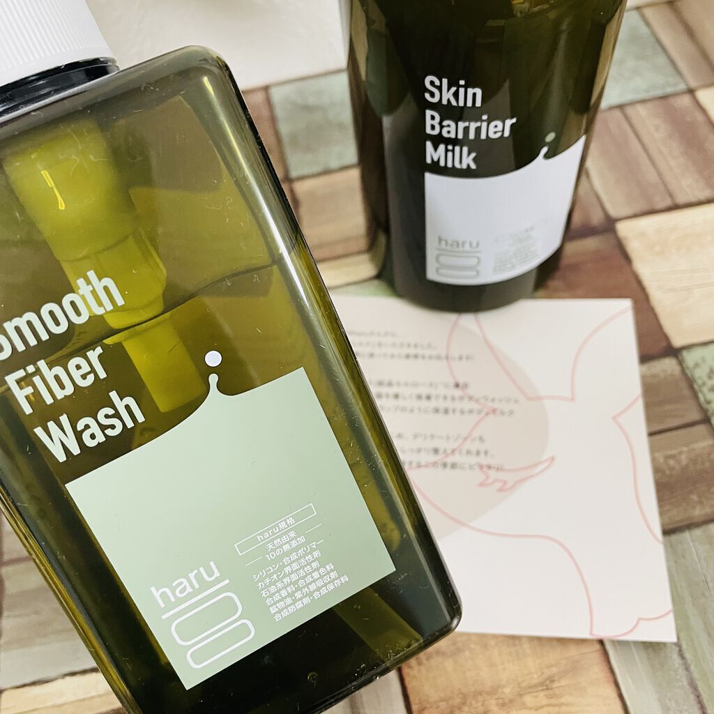 スムースファイバーウォッシュ/haru/ボディソープを使ったクチコミ（1枚目）