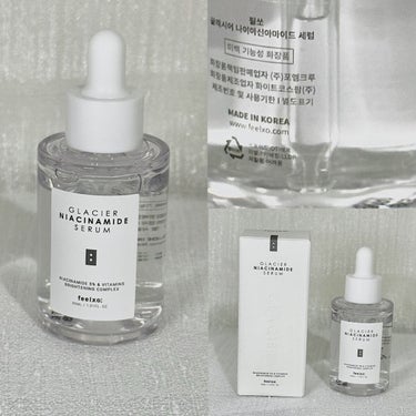 feelxo GLACIER NIACINAMIDE SERUMのクチコミ「\\再購入率No.1！！//

______________ ʚ♡ɞ ____________.....」（2枚目）