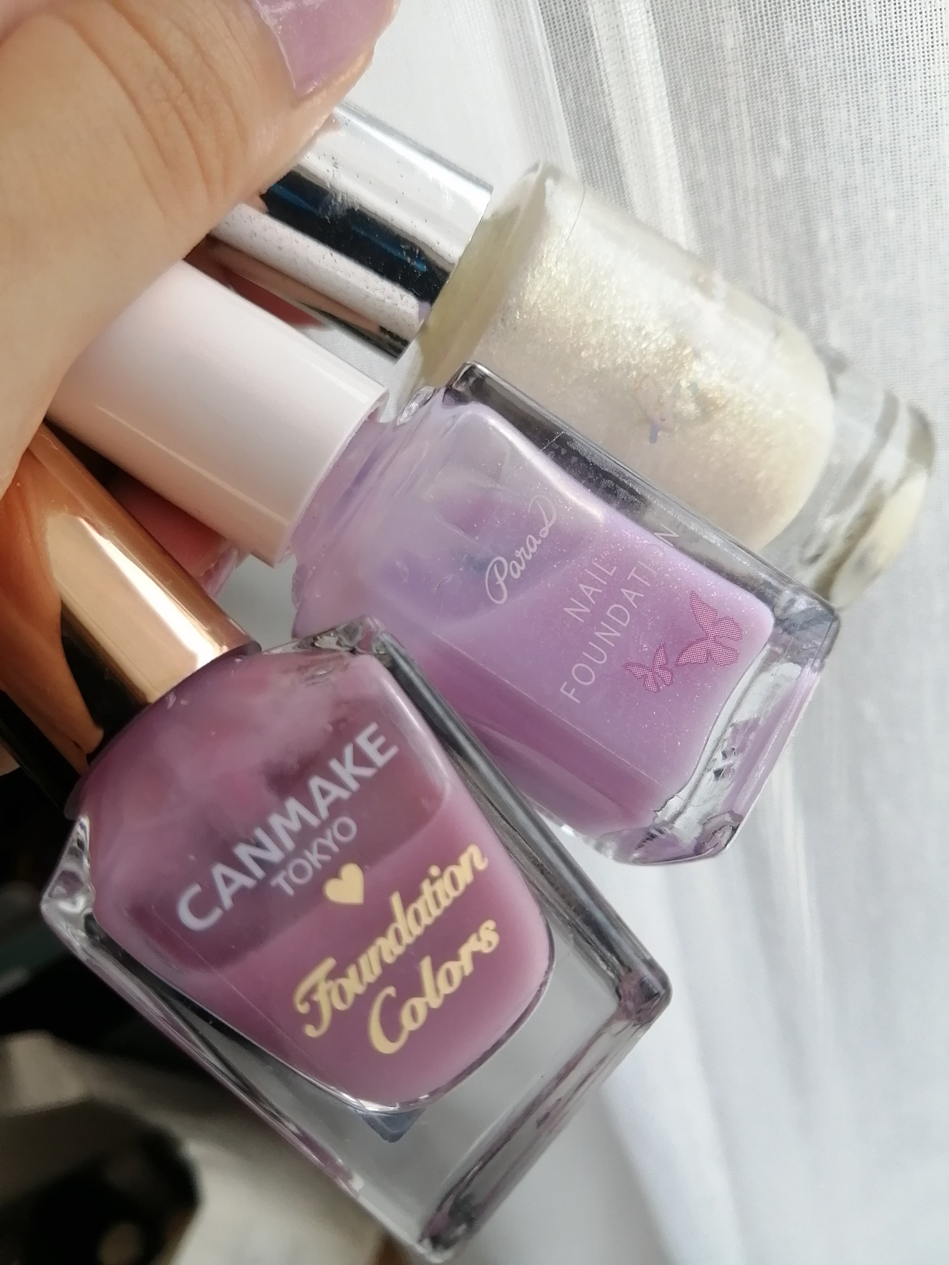 ネイルファンデーション/パラドゥ/マニキュアを使ったクチコミ（2枚目）