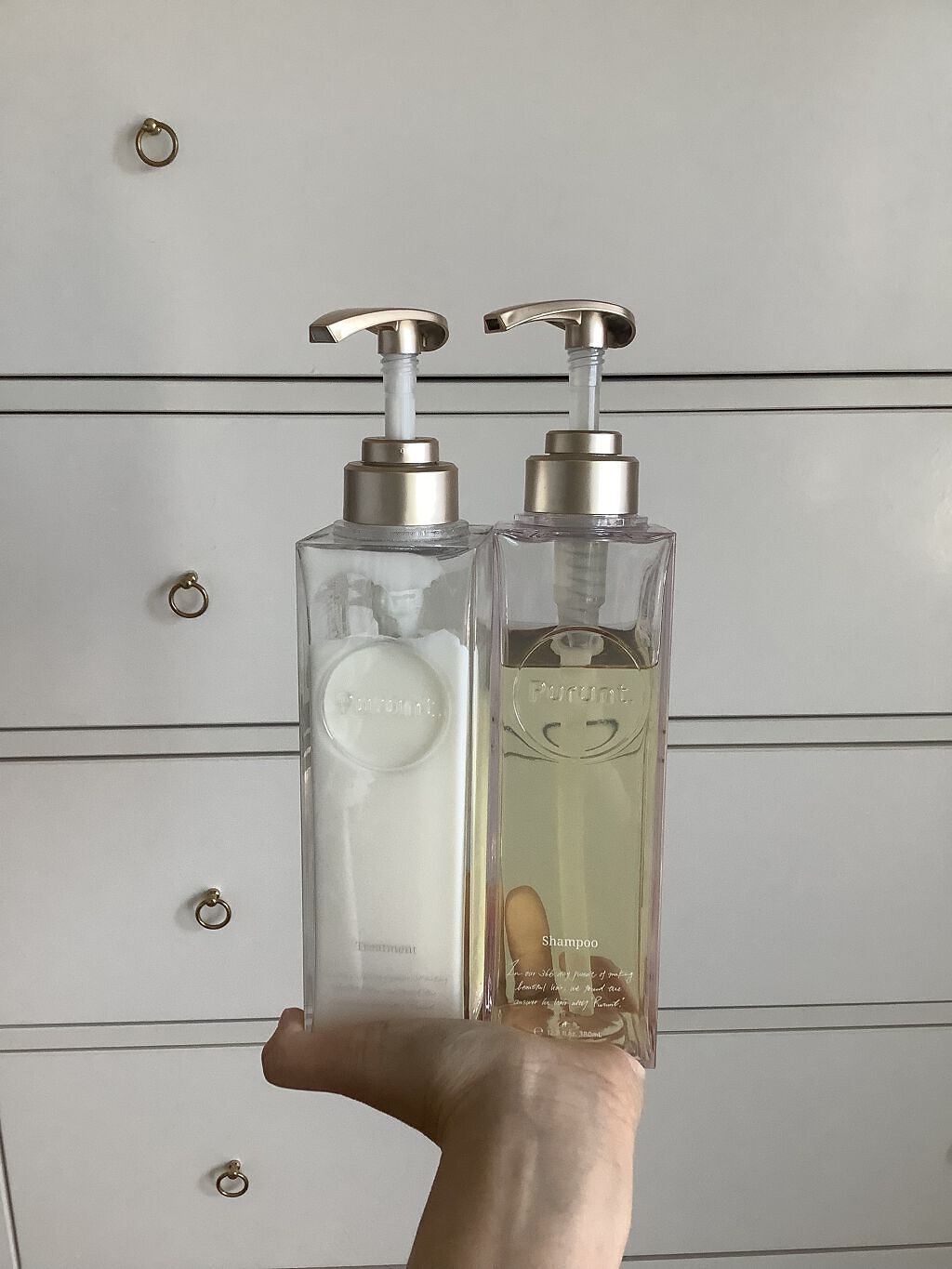 プルント モイストリッチ美容液シャンプー／モイストリッチリペア美容液トリートメント/Purunt./市販シャンプーを使ったクチコミ（1枚目）