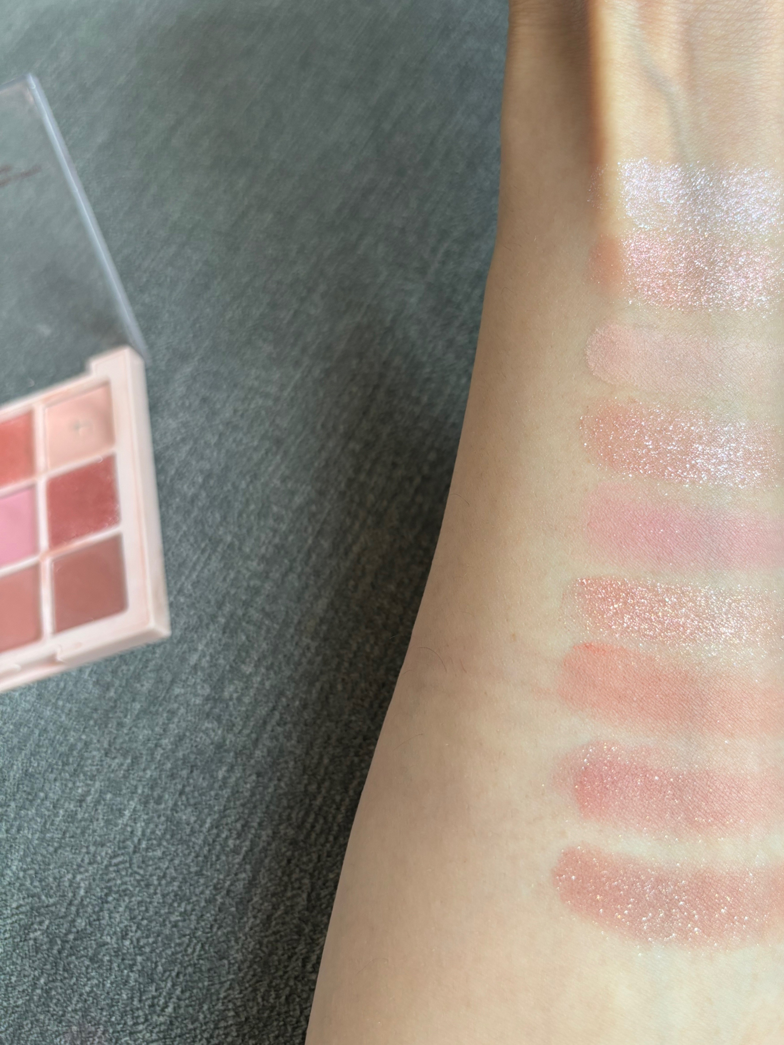 シャドウパレット 04 パステルドリーム/dasique/アイシャドウパレットを使ったクチコミ（3枚目）