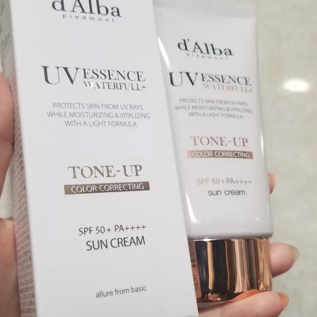 ウォータフルトーンアップサンクリーム/ダルバ/日焼け止めクリームを使ったクチコミ(1枚目)