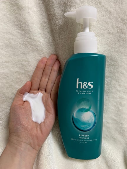 リフレッシュ シャンプー/コンディショナー/h&s/頭皮ケアを使ったクチコミ(2枚目)