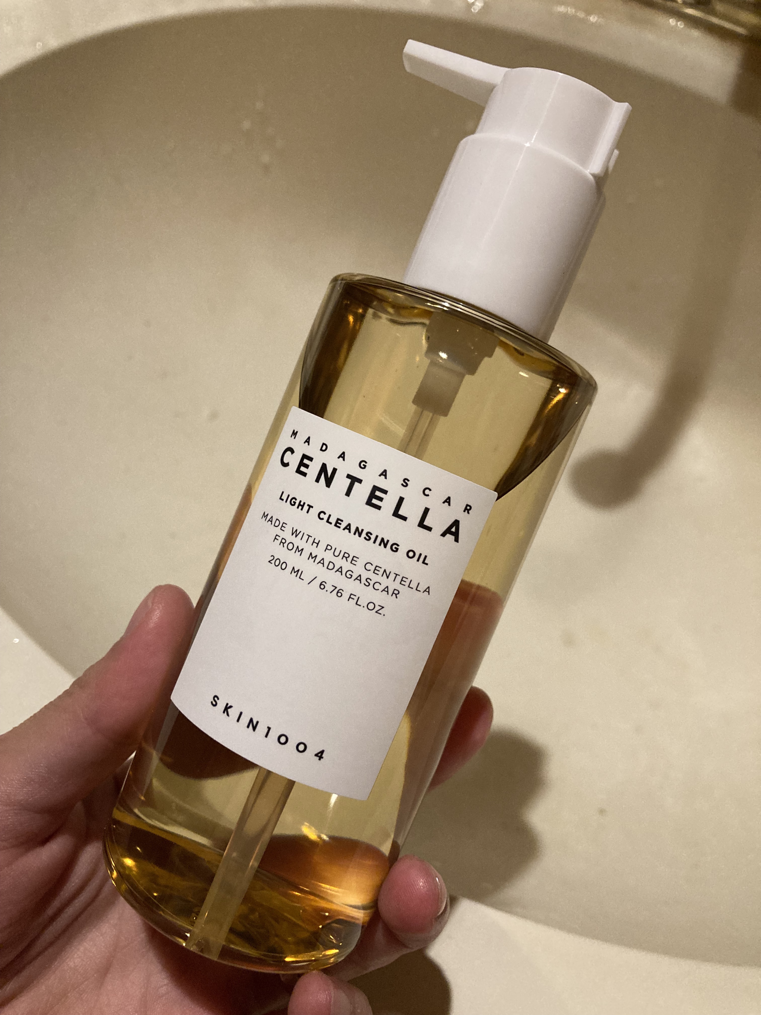センテラ ライトクレンジングオイル/SKIN1004/オイルクレンジングを使ったクチコミ（1枚目）