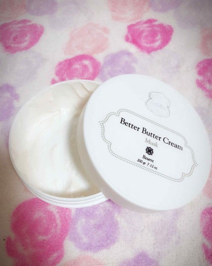 ベターバタークリーム ムスク/Laline/ボディクリームを使ったクチコミ(2枚目)