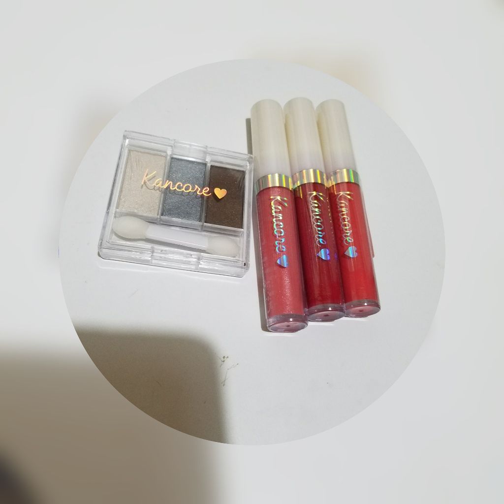 カンコレアイシャドウ/DAISO/アイシャドウパレットを使ったクチコミ（1枚目）