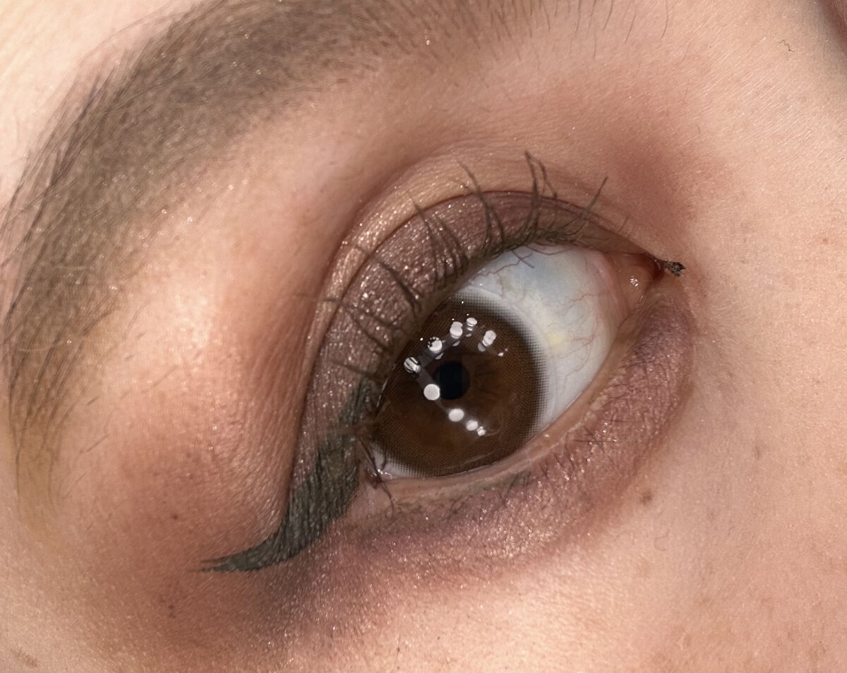超モテコンウルトラワンデー/モテコン/ワンデー（１DAY）カラコンを使ったクチコミ（3枚目）