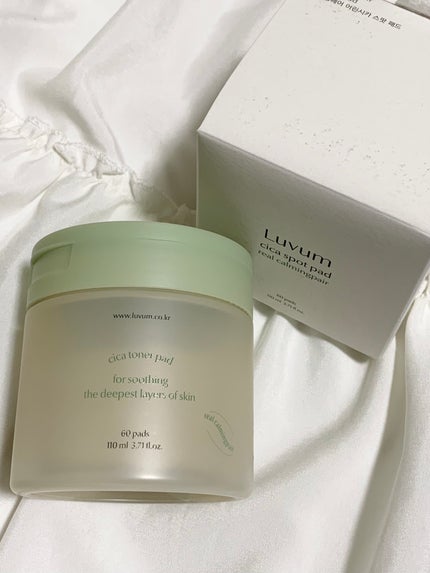 ナチュラルブランデイリートナーパッド/Luvum/トナーパッドを使ったクチコミ(1枚目)