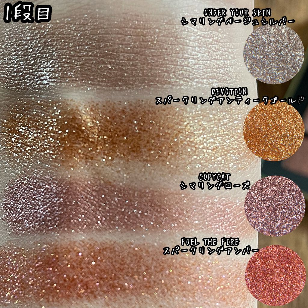 ビジュー アイシャドーパレット/NARS/アイシャドウパレットを使ったクチコミ(4枚目)