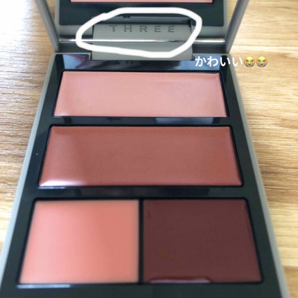 グローフリーダムパレットライジング/THREE/クリームハイライトを使ったクチコミ(1枚目)