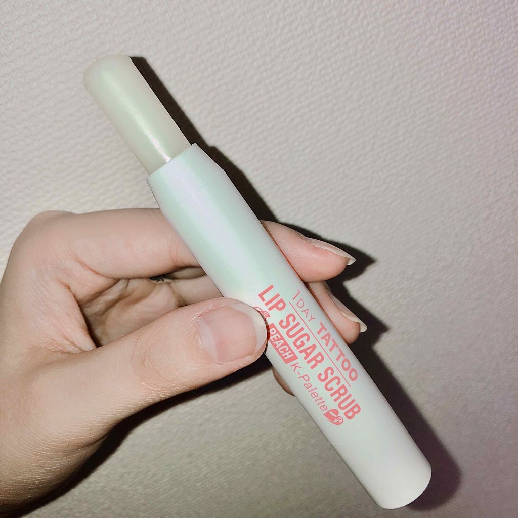 リップシュガースクラブモイストa/K-パレット/リップスクラブを使ったクチコミ(2枚目)