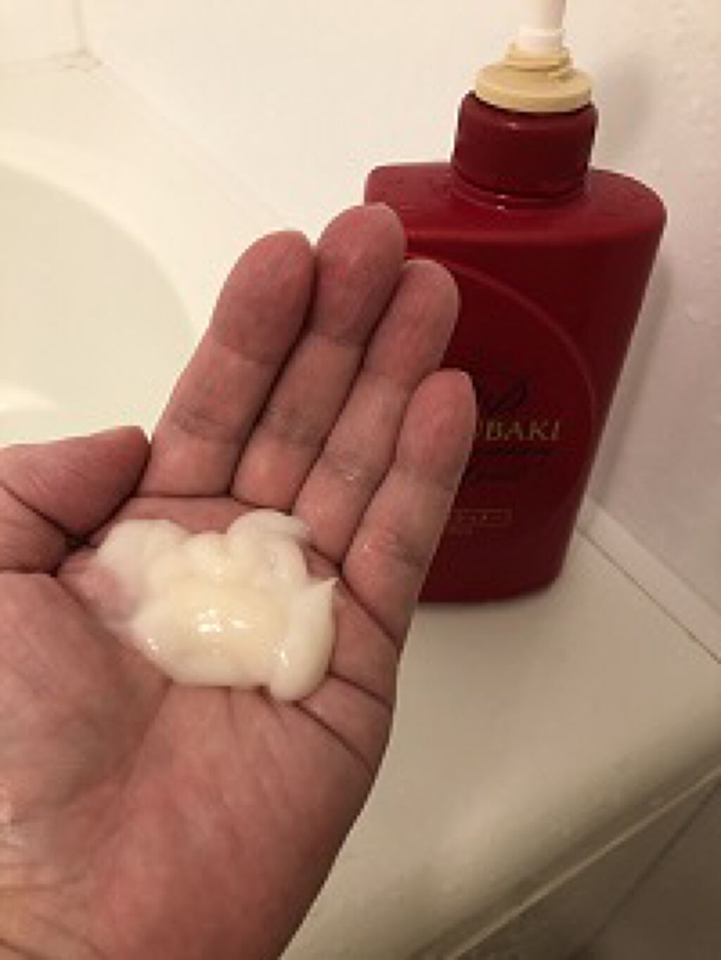 プレミアムモイスト シャンプー／ヘアコンディショナー/TSUBAKI/市販シャンプーを使ったクチコミ（3枚目）