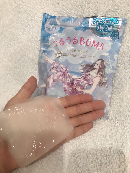 うるうるBOMBマスク/クリアターン/シートマスク・パックを使ったクチコミ(1枚目)