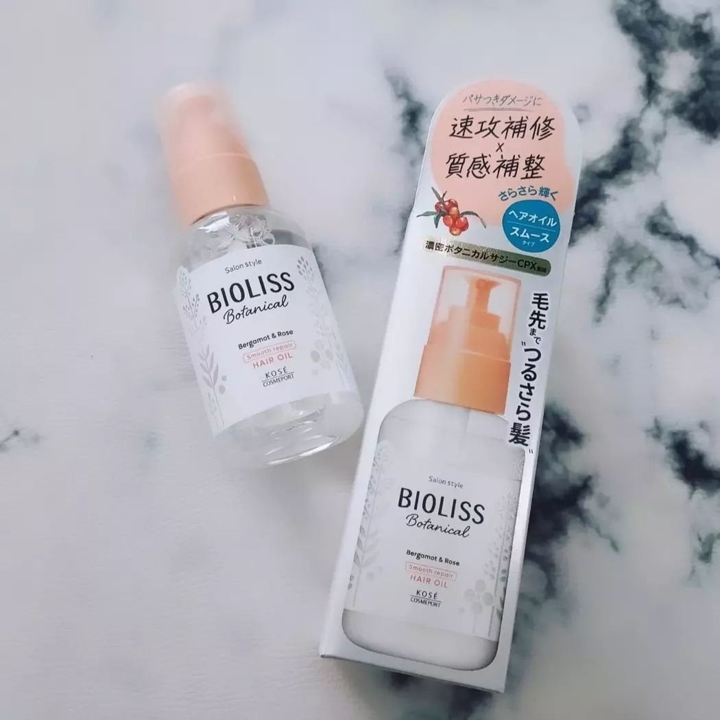 ボタニカル スムース リペア ヘアオイル/SSビオリス/ヘアオイルを使ったクチコミ(5枚目)