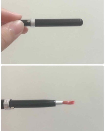 春姫 リップブラシ −伸縮タイプ−/DAISO/メイクブラシを使ったクチコミ(2枚目)