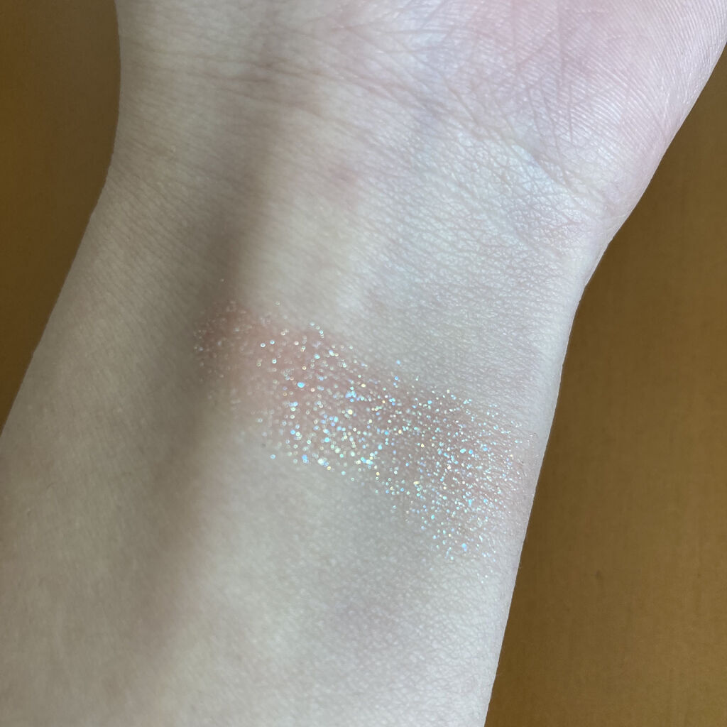 グリッター シャドウ カラー/rom&nd/グリッターを使ったクチコミ（2枚目）