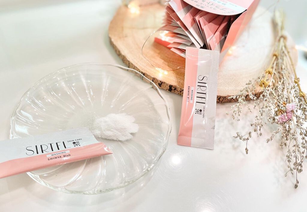 ブライト酵素洗顔パウダー/SIRTFL/洗顔パウダーを使ったクチコミ（2枚目）