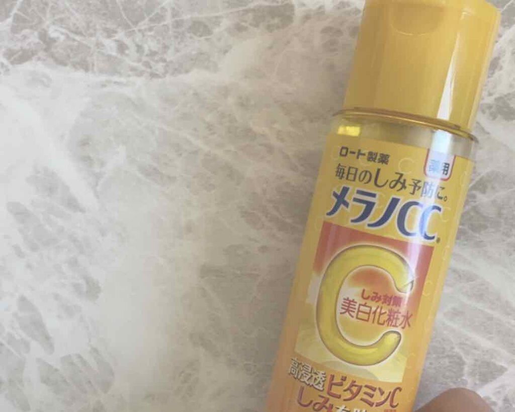 薬用しみ対策 美白化粧水/メラノCC/化粧水を使ったクチコミ(1枚目)