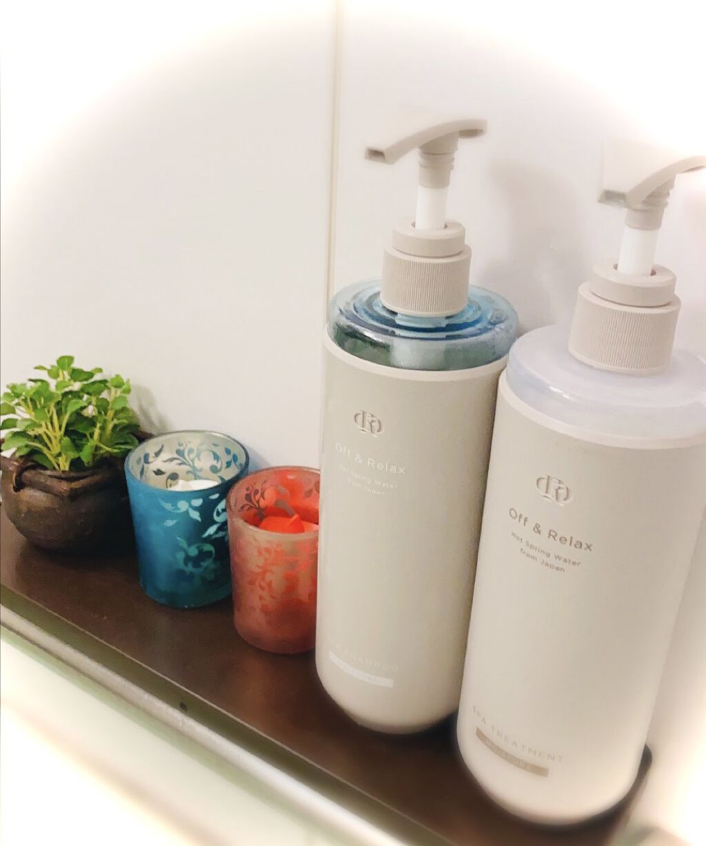 スパ・シャンプー／ヘアトリートメント モイスチャー/Off&Relax/市販シャンプーを使ったクチコミ（1枚目）