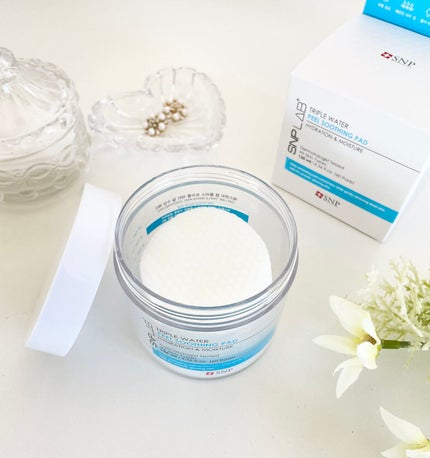 TRIPLE WATER PEEL SOOTHING PAD/SNP/ピーリングを使ったクチコミ(1枚目)