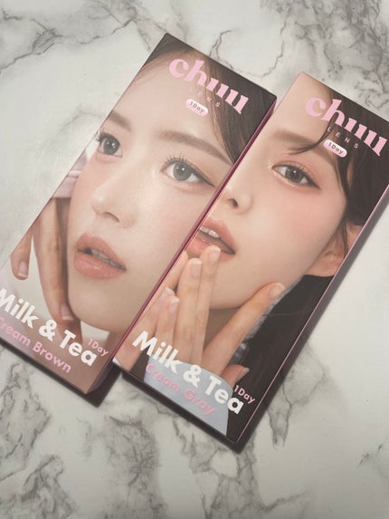 chuuLENS Milk&Tea 1day/chuu LENS/ワンデー(1DAY)カラコンを使ったクチコミ(6枚目)