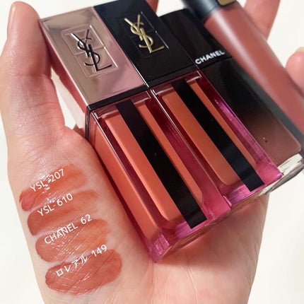 ルージュシグネチャー /ロレアル パリ/リップグロスを使ったクチコミ(3枚目)