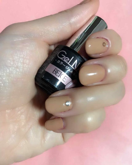 ジェルネイル(ライト対応)/セリア/ジェルネイルを使ったクチコミ(2枚目)