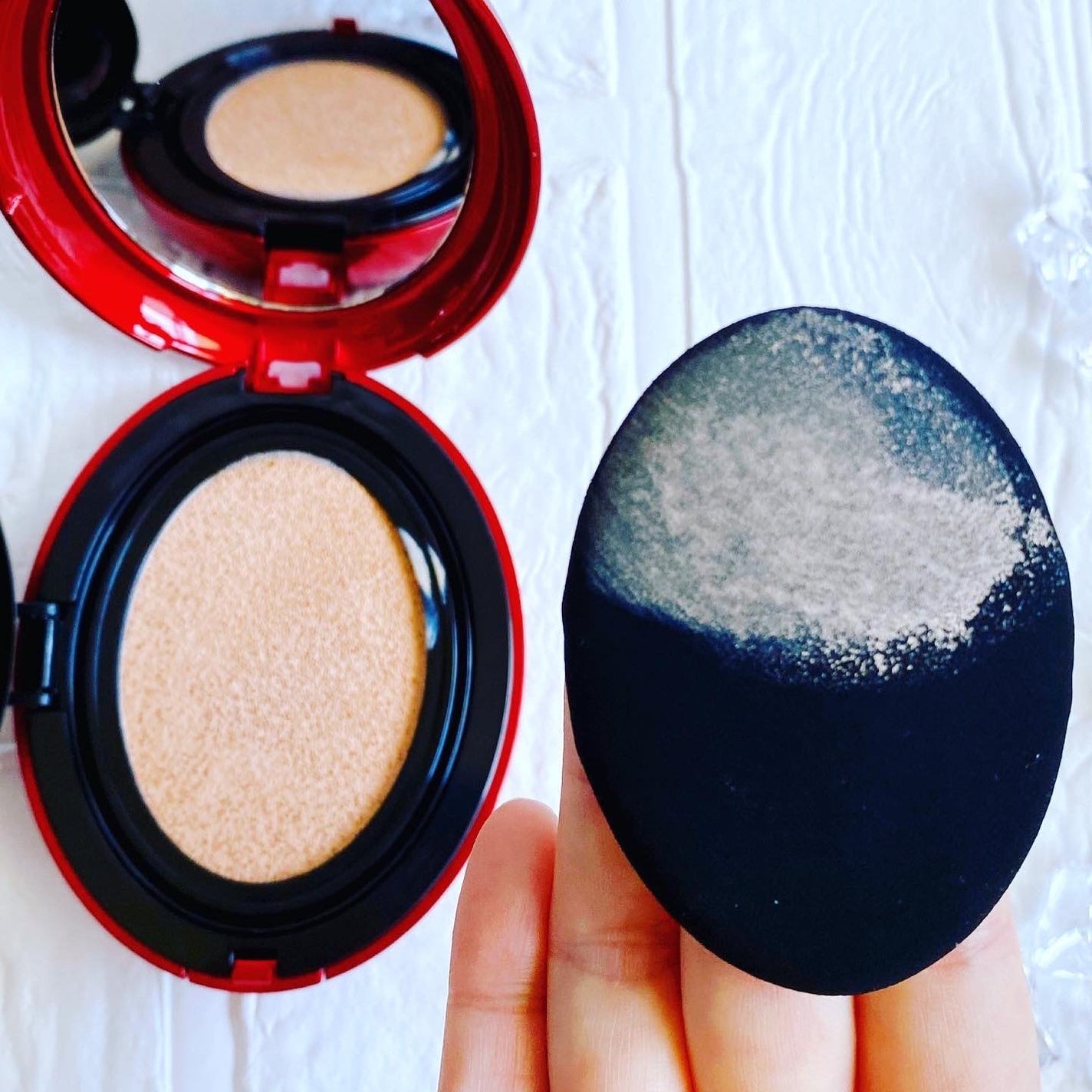 マスク フィット レッド クッション/TIRTIR(ティルティル)/クッションファンデーションを使ったクチコミ(2枚目)