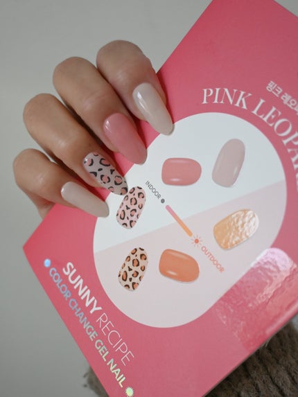 SUNNY RECIPE COLOR CHANGE GEL NAIL/SUNNY RECIPE/ネイルシールを使ったクチコミ(1枚目)