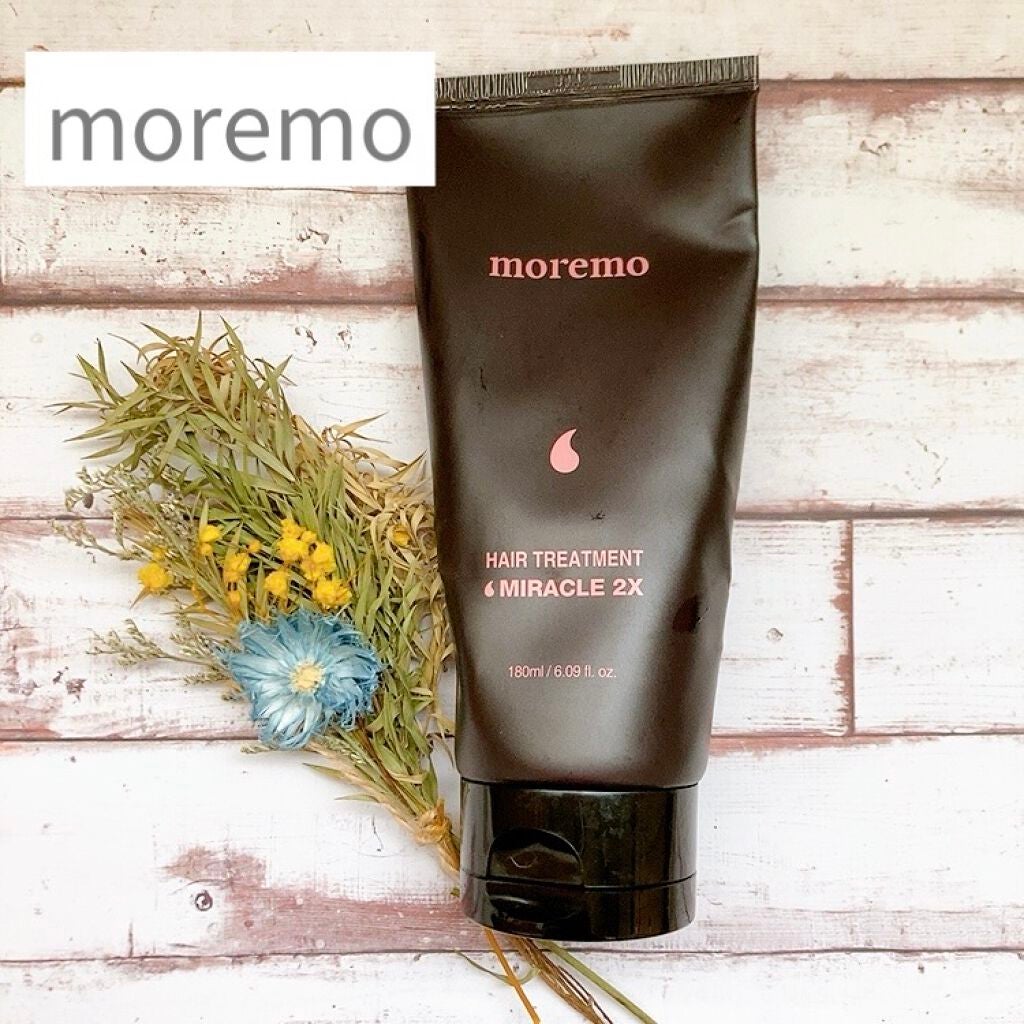 ヘアトリートメント ミラクル2X (シグネチャー)/moremo/洗い流すヘアトリートメントを使ったクチコミ(1枚目)