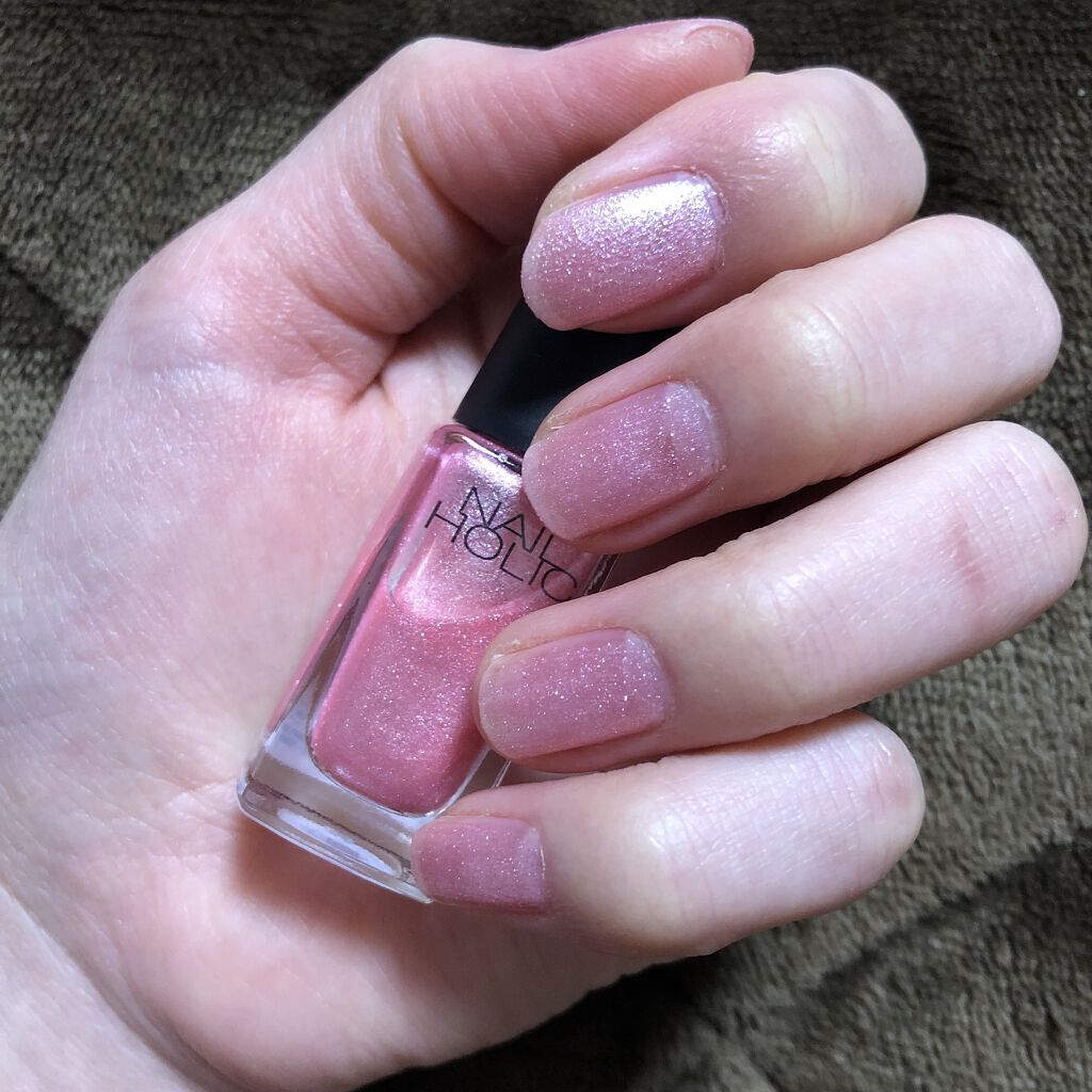 ネイルホリック フローズンシュガー PK860/ネイルホリック/マニキュアを使ったクチコミ（1枚目）