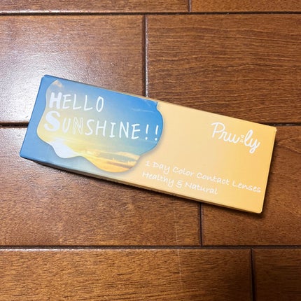 ハローサンシャイン/Hello Sunshine/カラーコンタクトレンズを使ったクチコミ(1枚目)