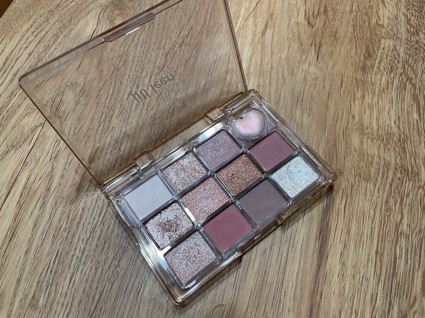 シャイニング12色ミニアイシャドウパレット/jill leen./アイシャドウパレットを使ったクチコミ(1枚目)