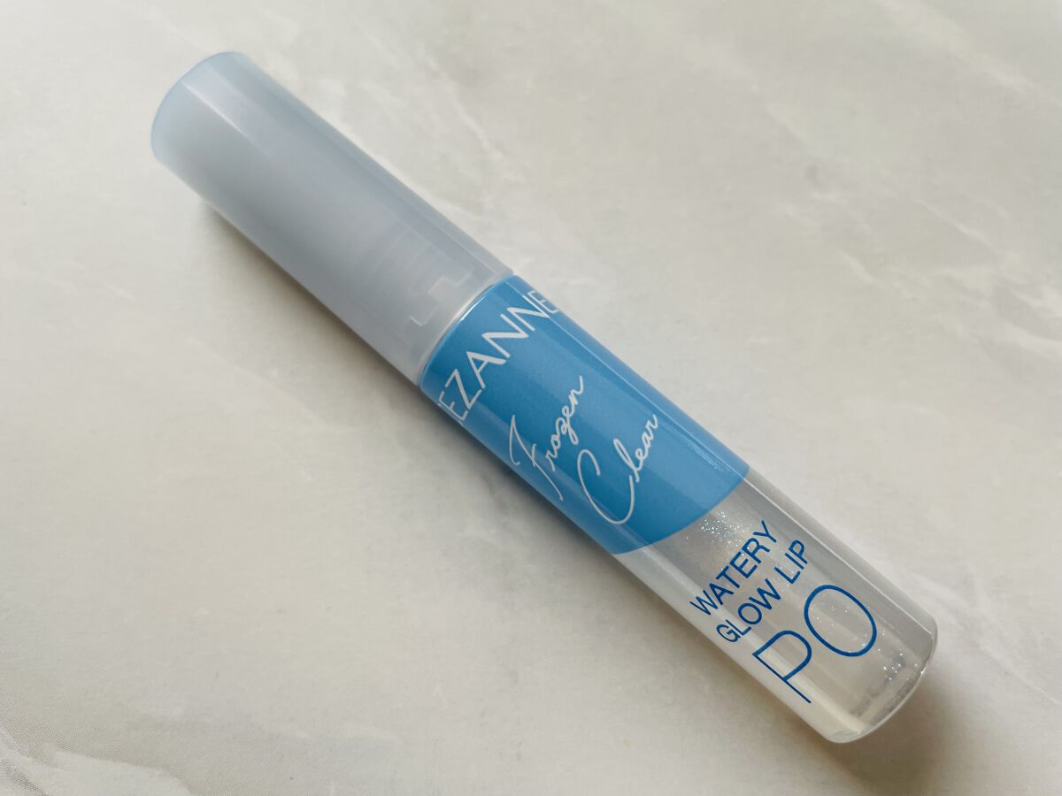 ウォータリーグロウリップ/CEZANNE/リップグロスを使ったクチコミ（1枚目）