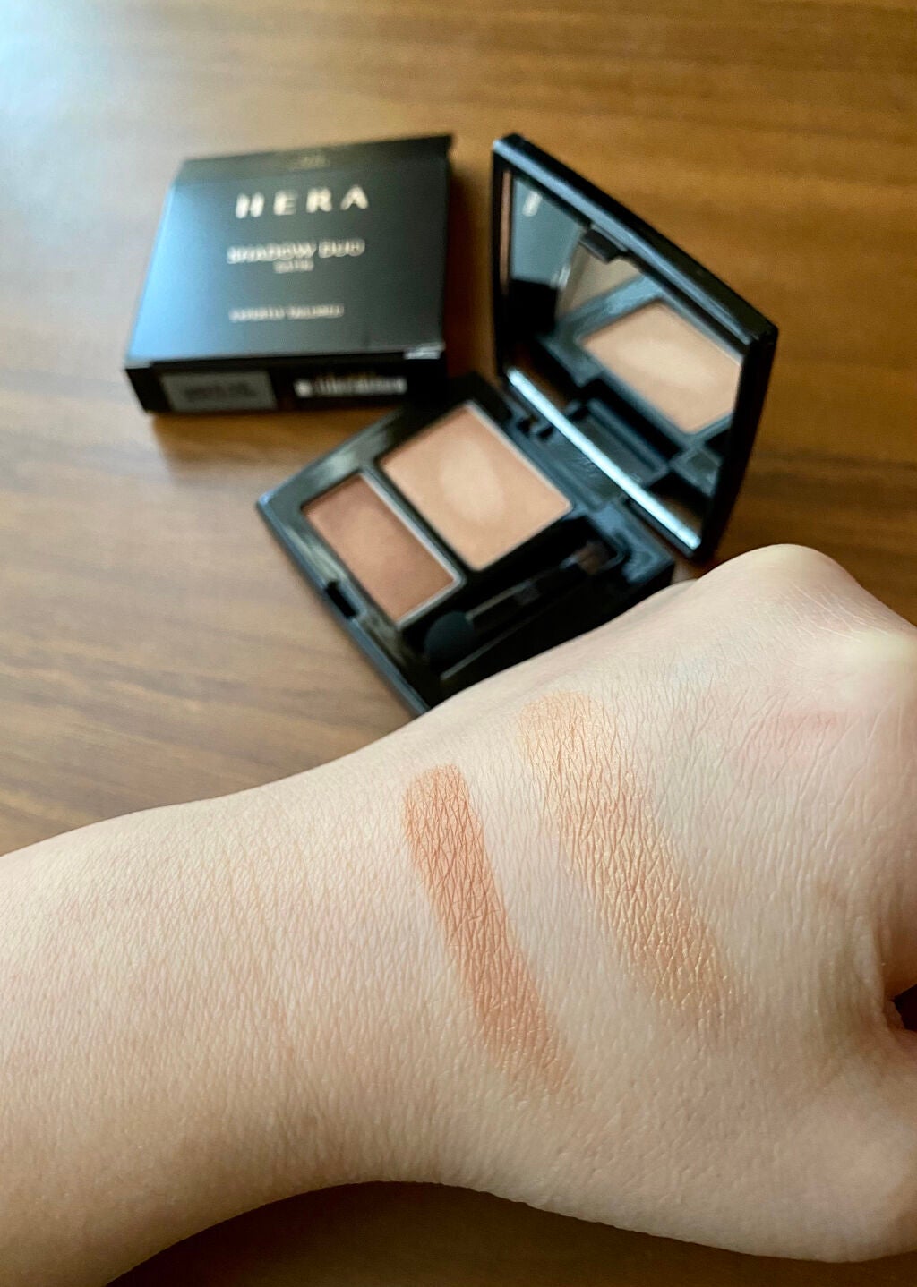 シャドウデュオ/HERA/アイシャドウパレットを使ったクチコミ(6枚目)