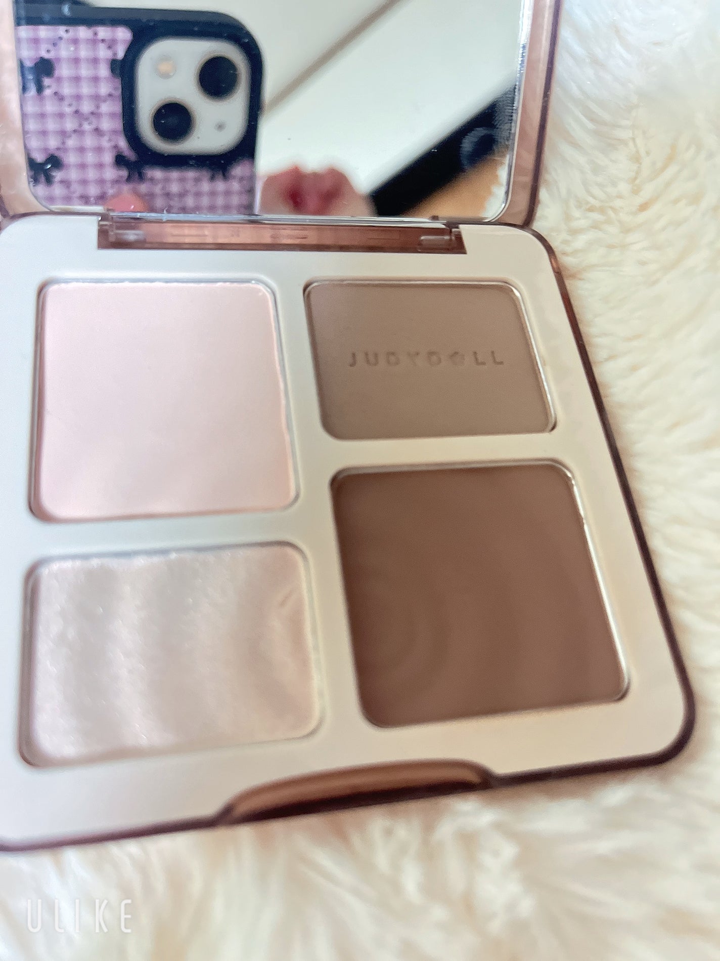 JUDYDOLL メリハリマスターパレット/JUDYDOLL/パウダーハイライトを使ったクチコミ(2枚目)