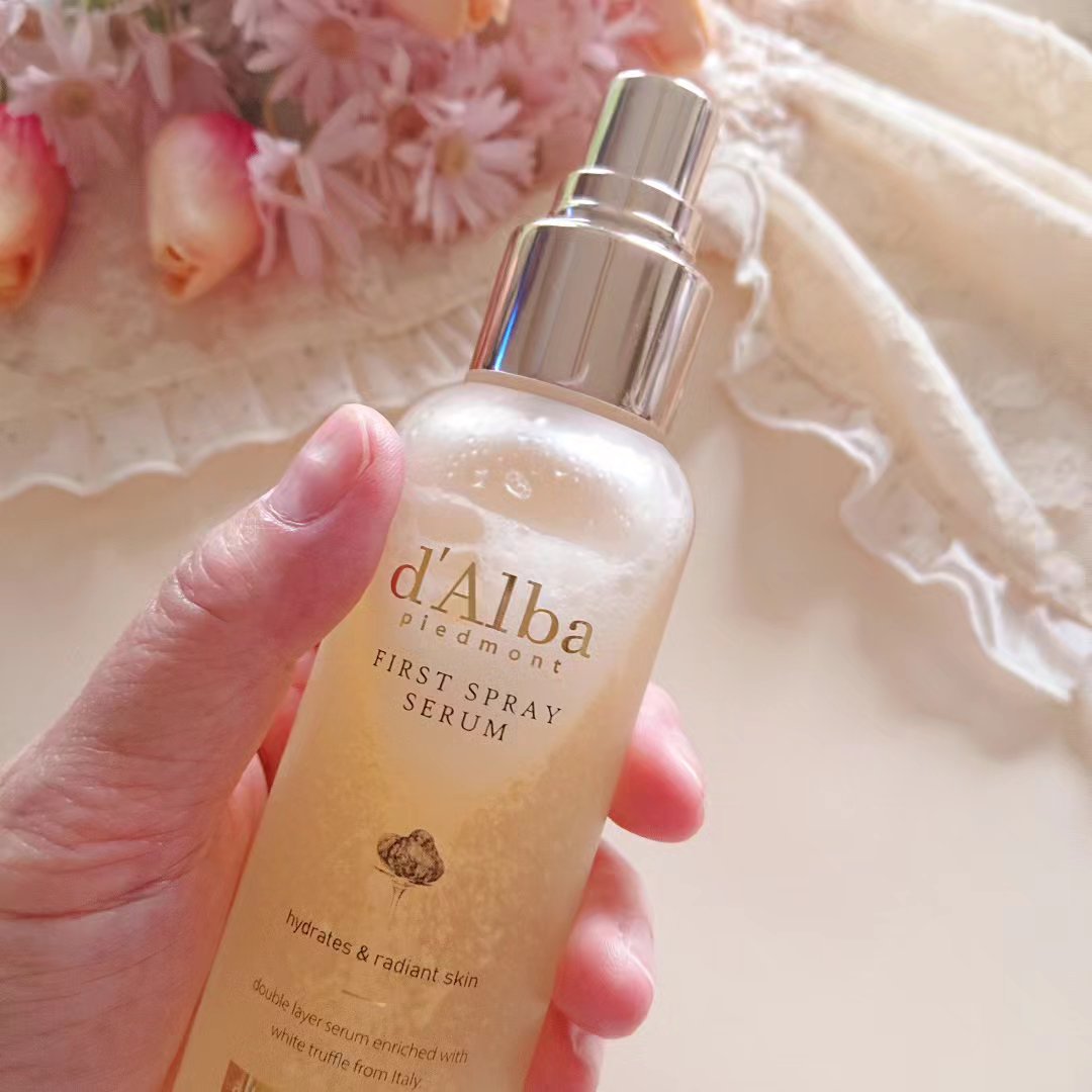 ダルバ ホワイトトリュフファーストスプレーセラム/ダルバ/ミスト状化粧水を使ったクチコミ（3枚目）
