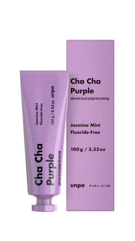 chacha Cha Cha Charcoal Jasmin Mint Toothpaste