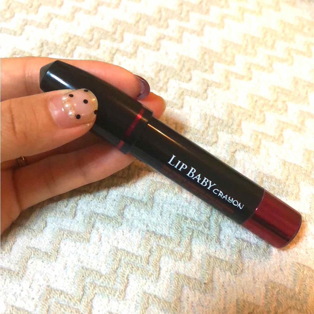 リップベビークレヨン ビターボルドー/メンソレータム/口紅を使ったクチコミ（1枚目）
