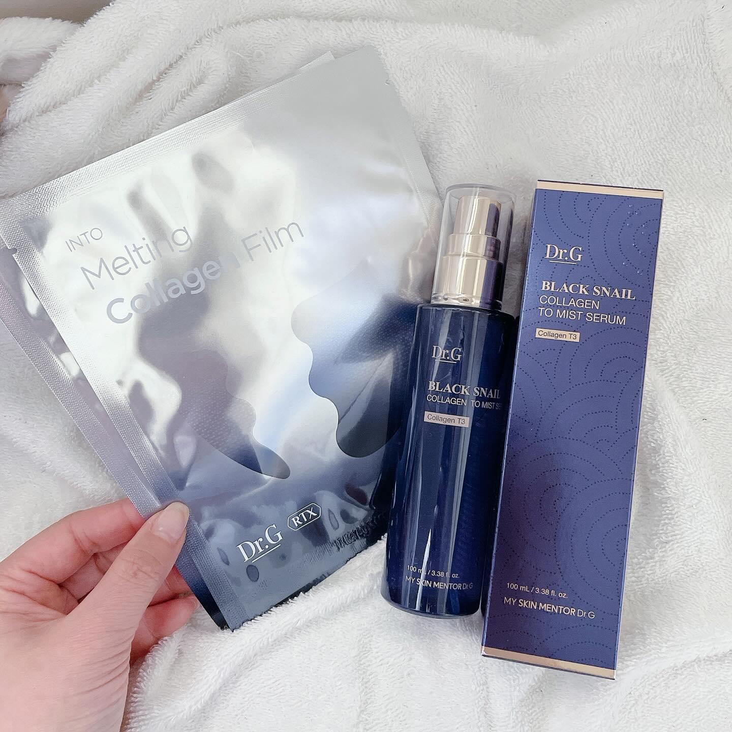 ドクタージー ブラックスネイル コラーゲンミスト/Dr.G/ミスト状化粧水を使ったクチコミ（1枚目）