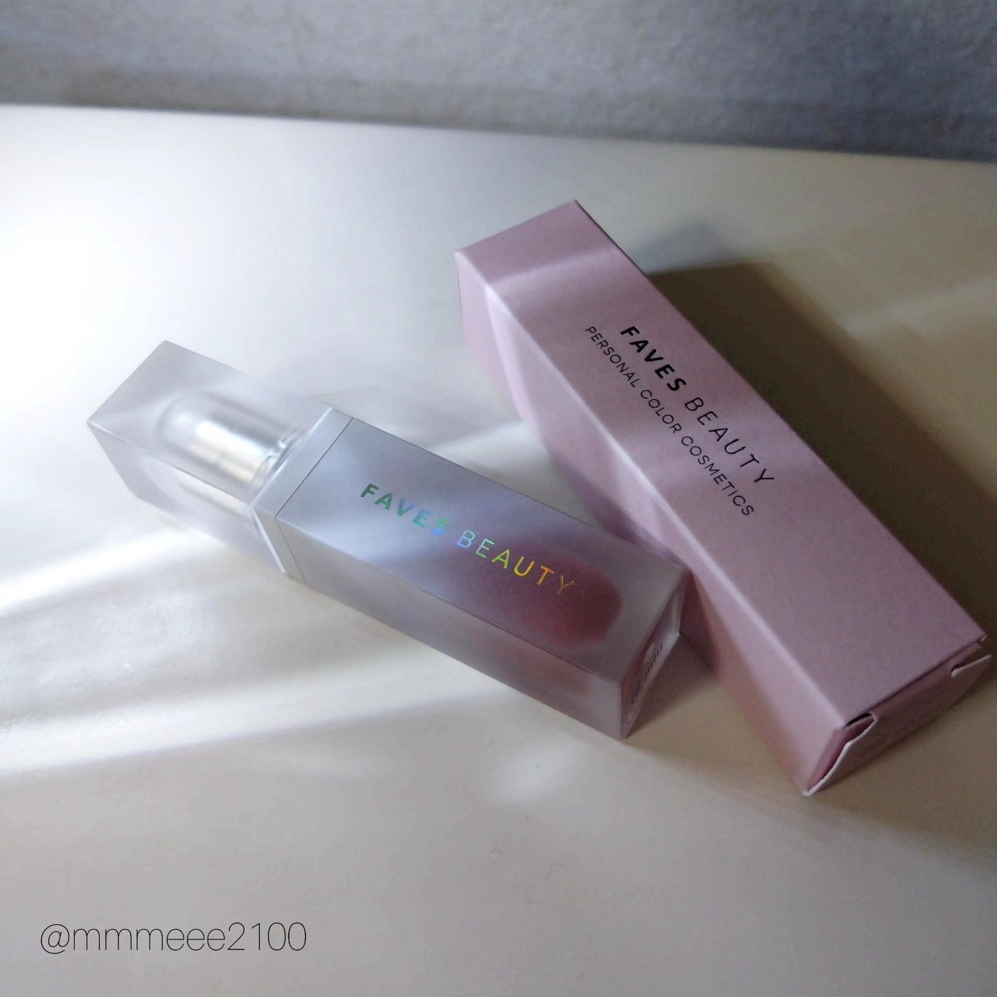 マイカラー ウォーターティント/FAVES BEAUTY/リップティントを使ったクチコミ(3枚目)