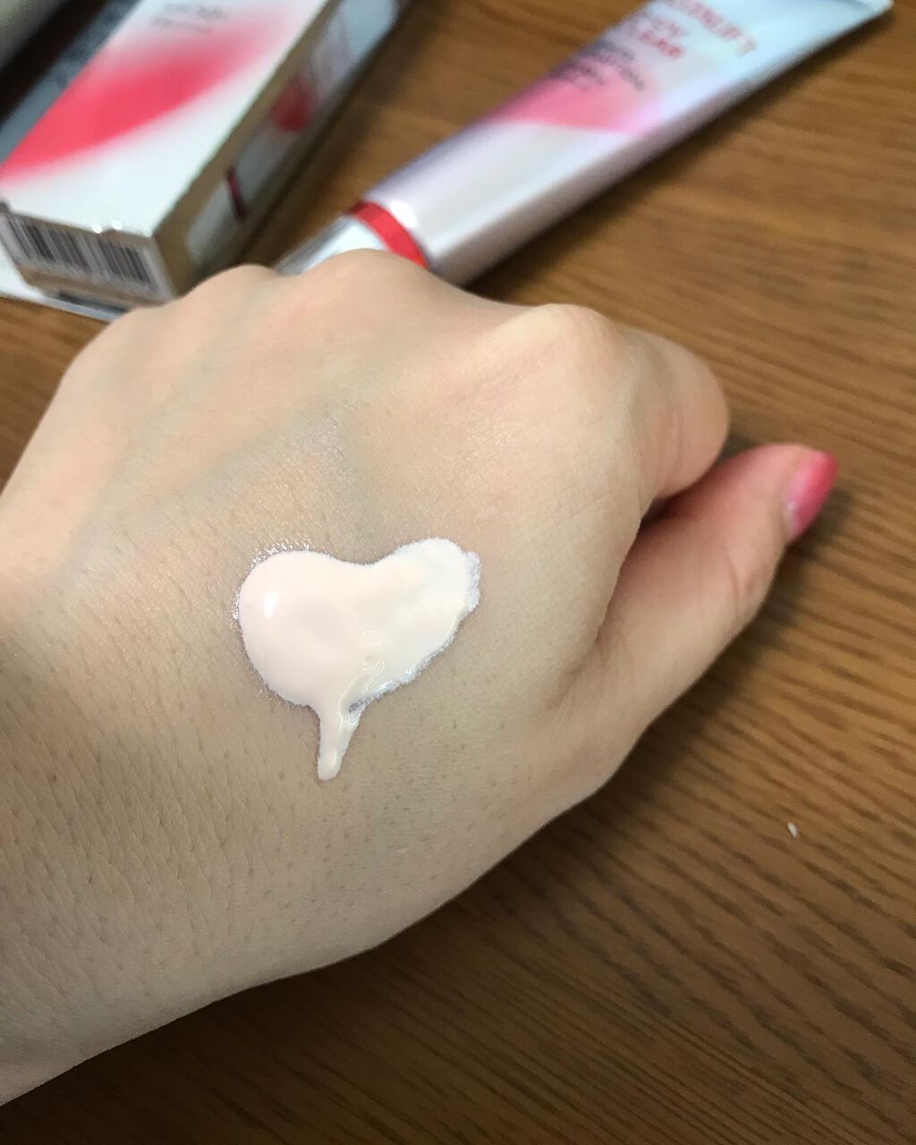 D-UVクリア ホワイトソリューション/アスタリフト/日焼け止めクリームを使ったクチコミ（2枚目）