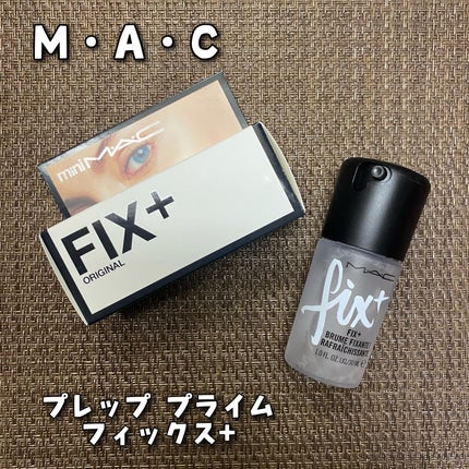 プレップ プライム フィックス+/M・A・C/ミスト状化粧水を使ったクチコミ(3枚目)