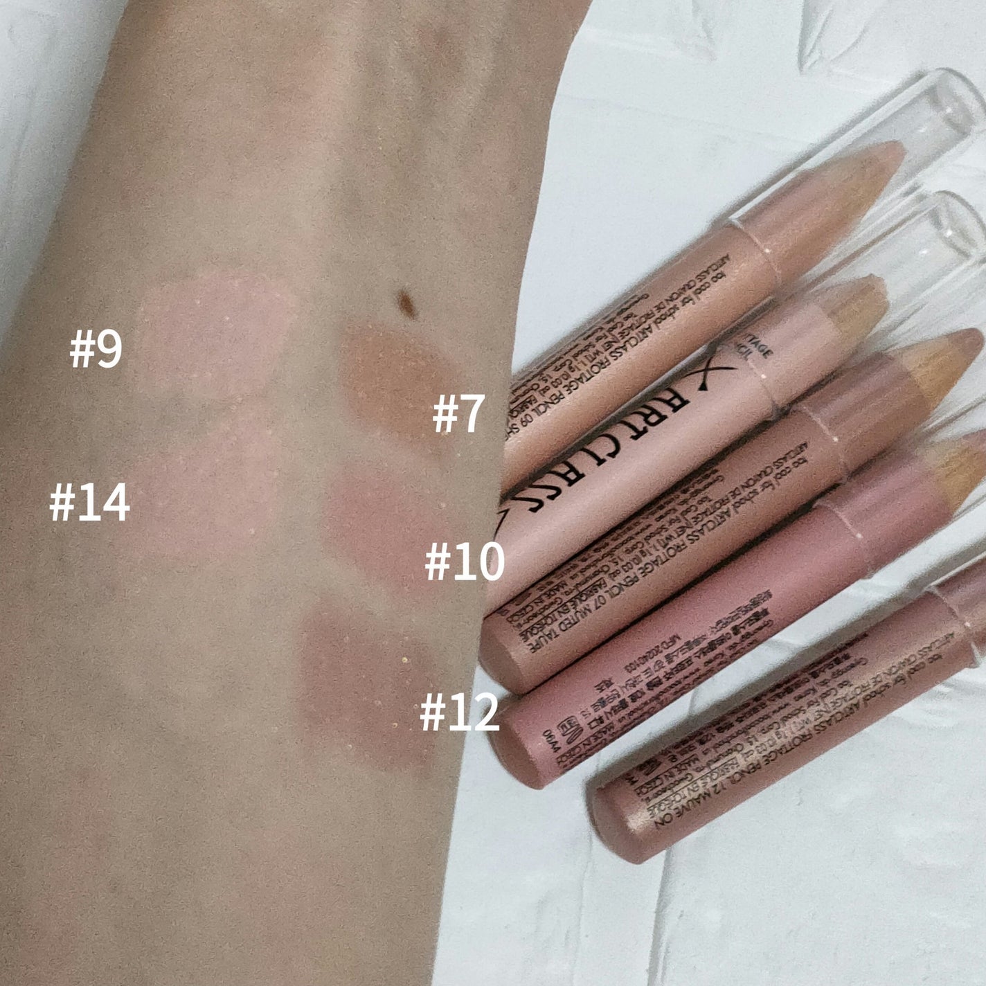 アートクラス フロッタージュペンシル/too cool for school/スティックアイシャドウを使ったクチコミ(2枚目)