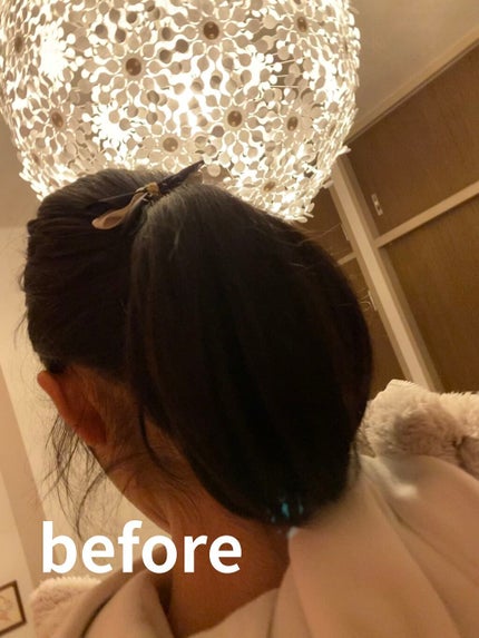 THE BEAUTY 髪のキメ美容プレミアムトリートメント<モイストリペアプレミアム>/エッセンシャル/洗い流すヘアトリートメントを使ったクチコミ(2枚目)