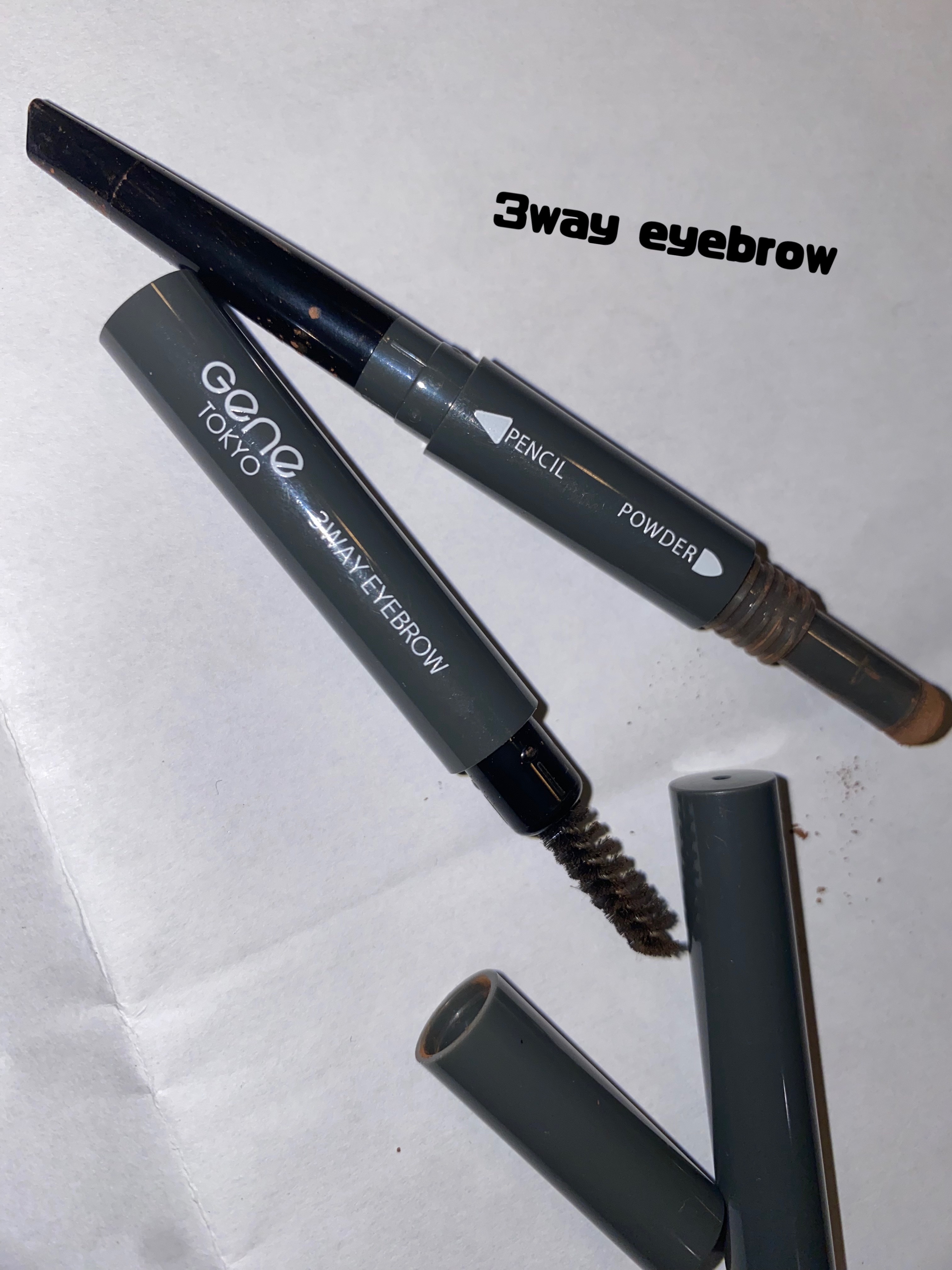 UR GLAM　3WAY EYEBROW PENCIL（3WAYアイブロウペンシル）/U R GLAM/アイブロウペンシルを使ったクチコミ（1枚目）