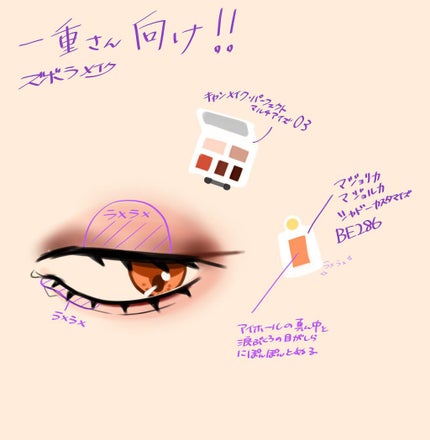 パーフェクトマルチアイズ/キャンメイク/アイシャドウパレットを使ったクチコミ(6枚目)