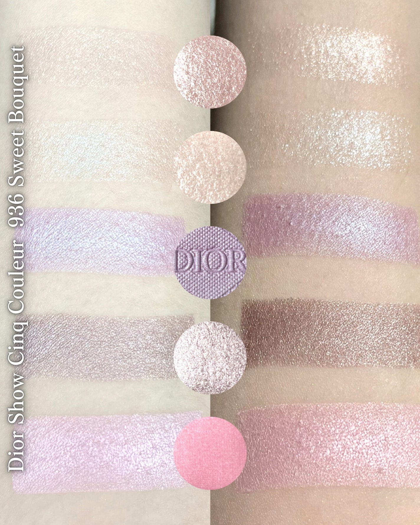 ディオール スウィートブーケ アイシャドウ サンク Dior サンククルール 限定アイシャドウ】ディオールショウ サンク クルール|Diorの