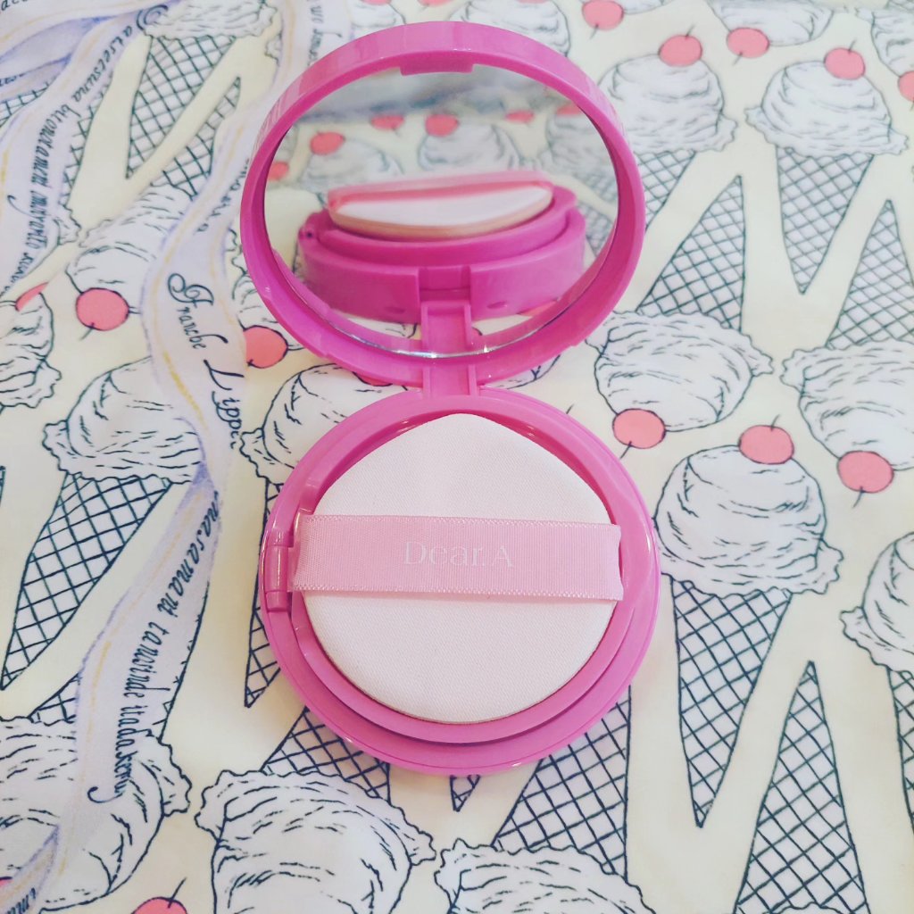 スリムフィットトーンアップサンクッション/Dear.A/日焼け止めローションを使ったクチコミ（2枚目）